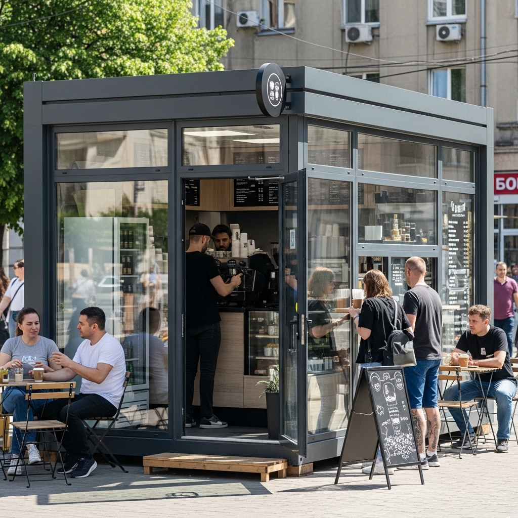 Модульне кафе 2×4м