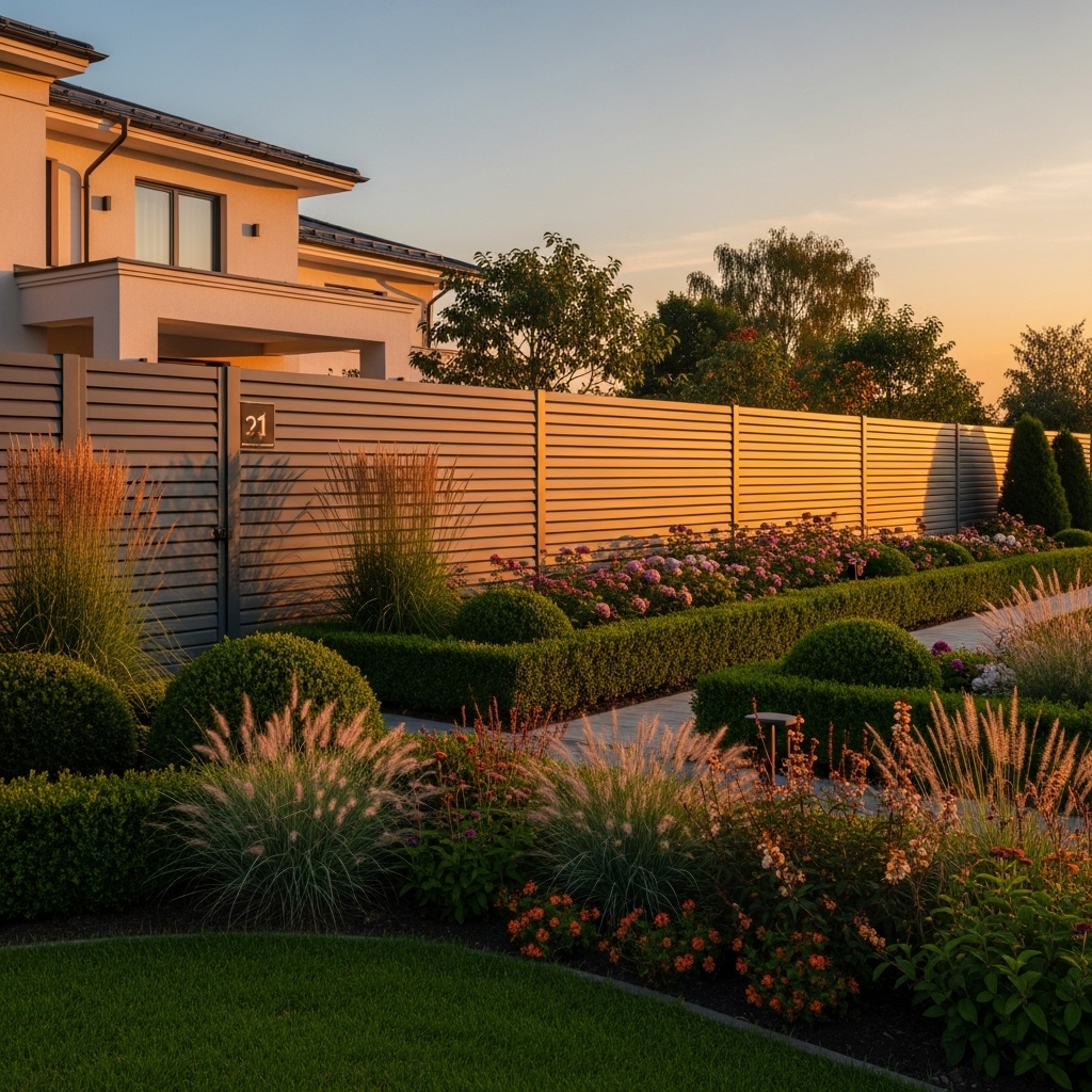 Ворота з обшивкою Горизонт (Широкий)