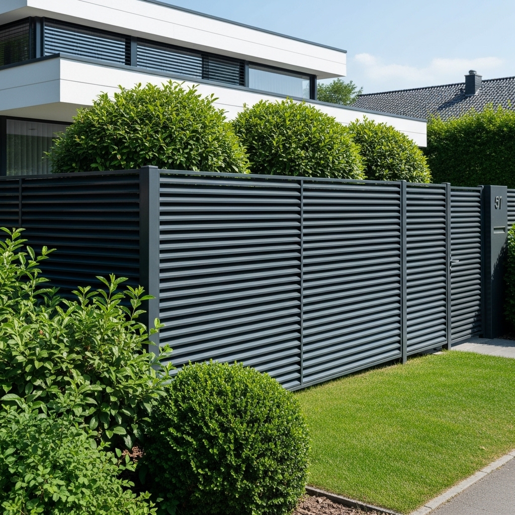 Ворота з обшивкою Жалюзі (без просвіту)